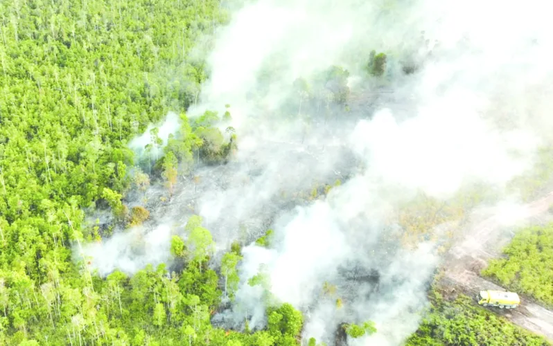 Wildfire haze spreads across Indonesia, Malaysia